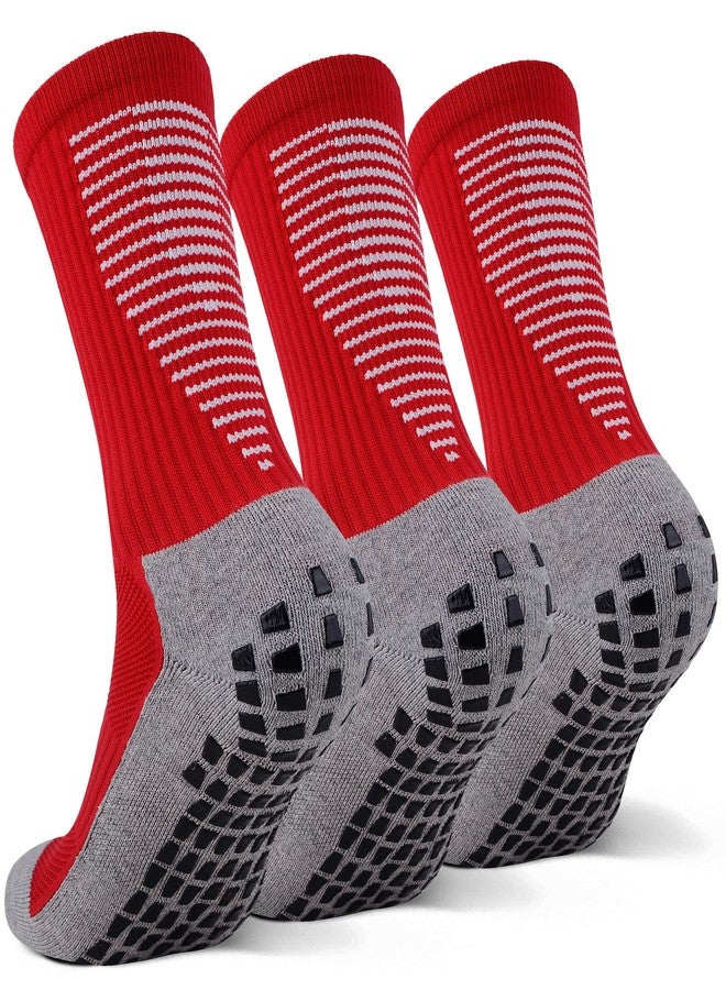 JHM Grip Non Slip Anti Slip Non Skid Slipper Sport Athletic Socks for Men and Women for US shoe sizes 6-12 - Image 1